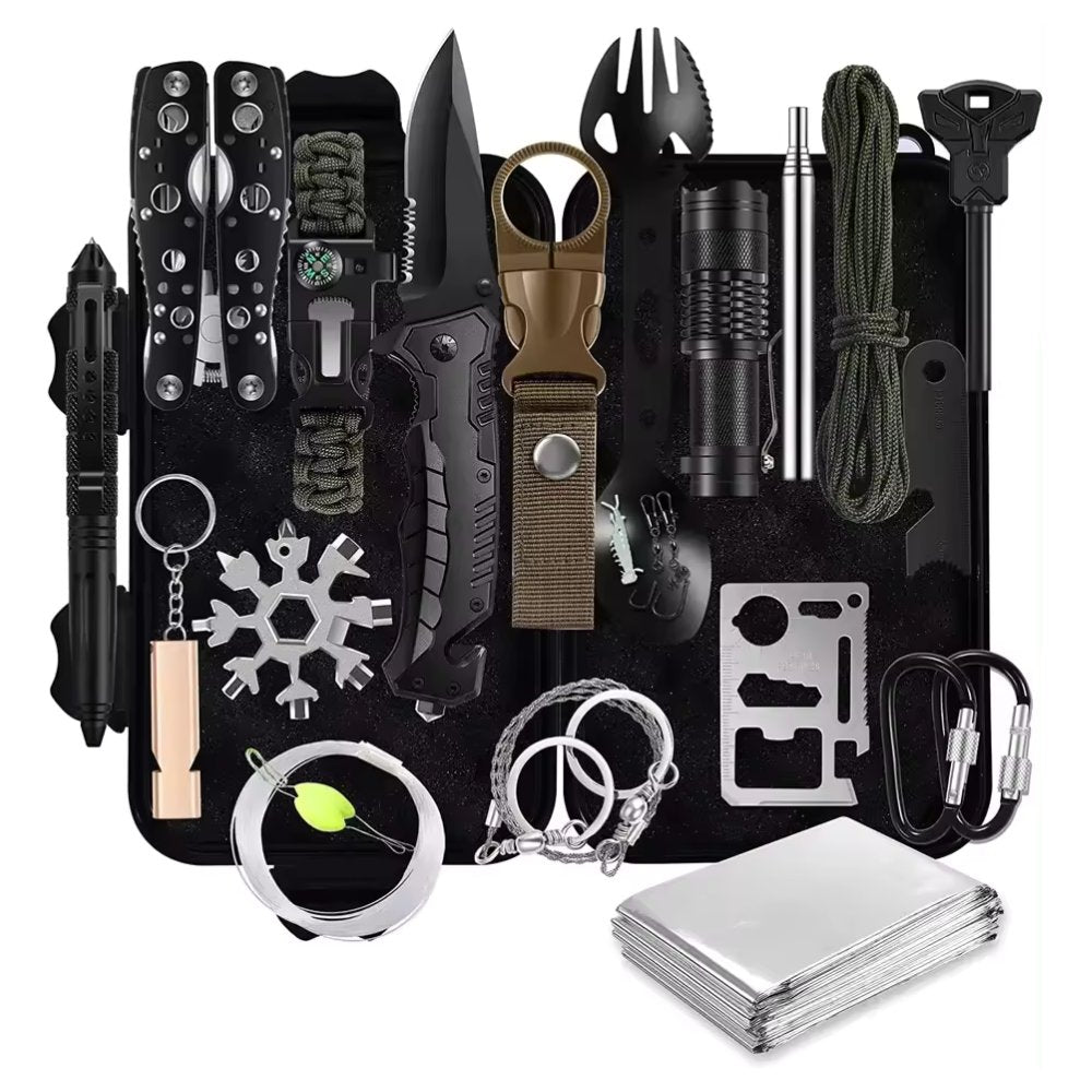 31 Pieces in 1 Bag Survival Gear an